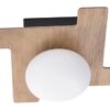 Rabalux 6917 Norwood LED Dřevěné nástěnní svítidlo | Teplá bílá | 3W | Bílá | Dřevo