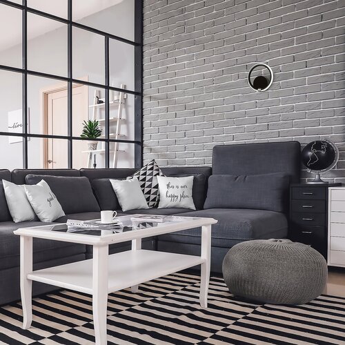 Rabalux 6969 Willow LED Moderní nástěnní svítidlo | Přírodní bílá | 12W | Bílá | Černá