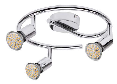 Rabalux 6989 Norton LED LED Vnitřní osvětlení | Teplá bílá | 3W | Chrom | Kov