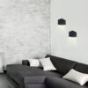Rabalux 7017 Kaunas Moderní nástěnní svítidlo | G9 | Černá