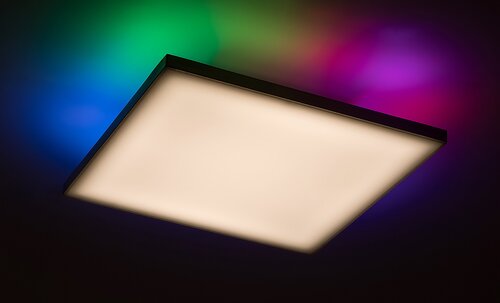 Rabalux 71001 Faramir LED Stropní svítidlo s ovladačem | RGB | Variabilní | Stmívatelné | 18W | Bílá
