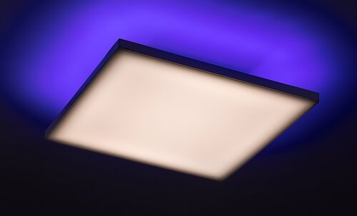 Rabalux 71001 Faramir LED Stropní svítidlo s ovladačem | RGB | Variabilní | Stmívatelné | 18W | Bílá