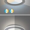 Rabalux 71003 Cooperius LED Stropní svítidlo s ovladačem | Variabilní | Stmívatelné | 47W | Bílá