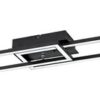 Rabalux 71004 Nefertum LED Stropní svítidlo s ovladačem | Variabilní | Stmívatelné | 38W | Bílá | Černá