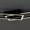 Rabalux 71004 Nefertum LED Stropní svítidlo s ovladačem | Variabilní | Stmívatelné | 38W | Bílá | Černá