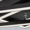Rabalux 71004 Nefertum LED Stropní svítidlo s ovladačem | Variabilní | Stmívatelné | 38W | Bílá | Černá