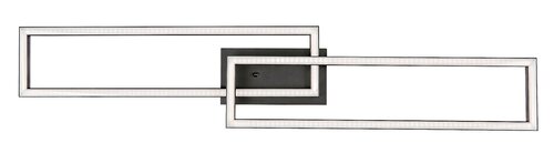 Rabalux 71004 Nefertum LED Stropní svítidlo s ovladačem | Variabilní | Stmívatelné | 38W | Bílá | Černá