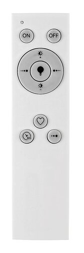 Rabalux 71004 Nefertum LED Stropní svítidlo s ovladačem | Variabilní | Stmívatelné | 38W | Bílá | Černá
