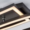 Rabalux 71005 Cirilla LED Moderní stropní svítidlo | Teplá bílá | 40W | Bílá | Černá