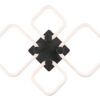 Rabalux 71006 Sotiris LED Stropní svítidlo s ovladačem | Variabilní | Stmívatelné | 47W | Bílá | Černá