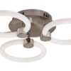 Rabalux 71007 Sotiris LED Stropní svítidlo s ovladačem | Variabilní | Stmívatelné | 21W | Bílá | Chrom | Kov
