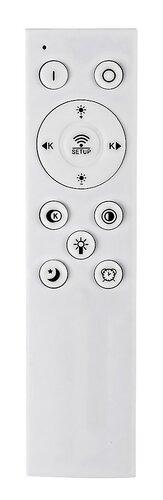 Rabalux 71007 Sotiris LED Stropní svítidlo s ovladačem | Variabilní | Stmívatelné | 21W | Bílá | Chrom | Kov