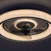 Rabalux 71009 Horacio LED Moderní stropní svítidlo | Variabilní | Stmívatelné | 67W | Bílá | Černá