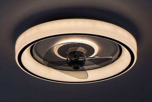Rabalux 71009 Horacio LED Moderní stropní svítidlo | Variabilní | Stmívatelné | 67W | Bílá | Černá
