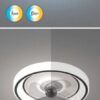 Rabalux 71009 Horacio LED Moderní stropní svítidlo | Variabilní | Stmívatelné | 67W | Bílá | Černá