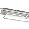 Rabalux 71012 Demetrius LED Moderní stropní svítidlo | Přírodní bílá | Stmívatelné | 40W | Bílá | Kov | Stříbrná