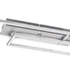 Rabalux 71012 Demetrius LED Moderní stropní svítidlo | Přírodní bílá | Stmívatelné | 40W | Bílá | Kov | Stříbrná