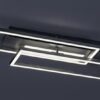 Rabalux 71012 Demetrius LED Moderní stropní svítidlo | Přírodní bílá | Stmívatelné | 40W | Bílá | Kov | Stříbrná