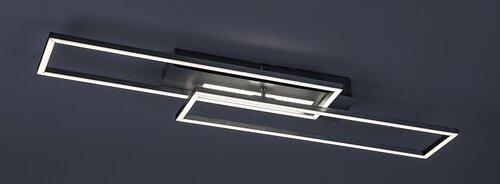 Rabalux 71012 Demetrius LED Moderní stropní svítidlo | Přírodní bílá | Stmívatelné | 40W | Bílá | Kov | Stříbrná