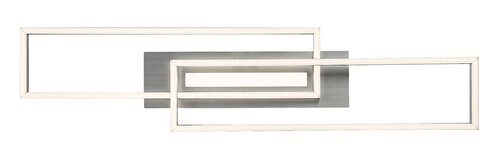 Rabalux 71012 Demetrius LED Moderní stropní svítidlo | Přírodní bílá | Stmívatelné | 40W | Bílá | Kov | Stříbrná