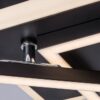 Rabalux 71013 Athelstan LED Moderní stropní svítidlo | Teplá bílá | 40W | Bílá | Černá