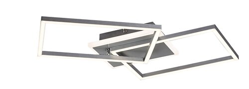 Rabalux 71014 Athelstan LED Moderní stropní svítidlo | Přírodní bílá | 40W | Bílá | Kov | Stříbrná