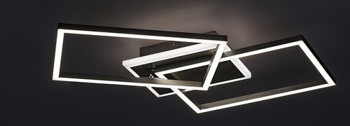 Rabalux 71014 Athelstan LED Moderní stropní svítidlo | Přírodní bílá | 40W | Bílá | Kov | Stříbrná