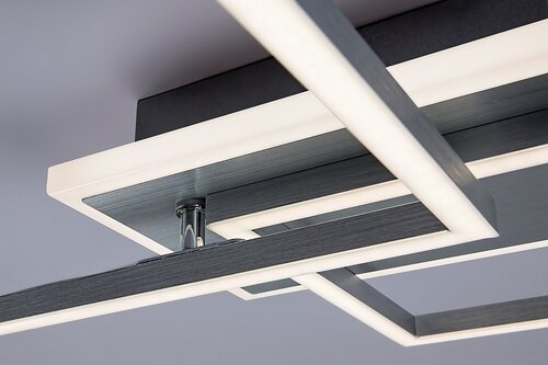 Rabalux 71014 Athelstan LED Moderní stropní svítidlo | Přírodní bílá | 40W | Bílá | Kov | Stříbrná