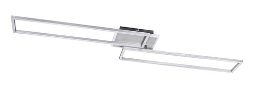Rabalux 71015 Benedick LED Stropní svítidlo s ovladačem | Variabilní | Stmívatelné | 40W | Bílá | Kov | Stříbrná