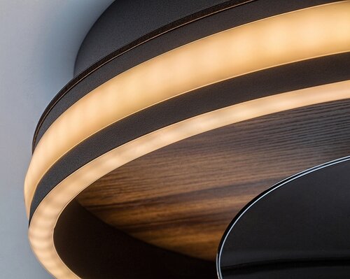 Rabalux 71016 Faustine LED Moderní stropní svítidlo | Variabilní | Stmívatelné | 30W | Bílá | Černá