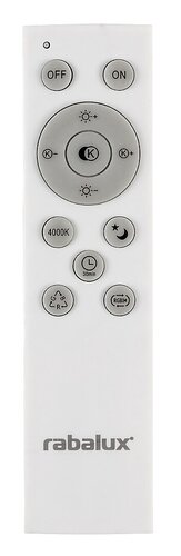 Rabalux 71017 Katina LED Moderní stropní svítidlo | Přírodní bílá | 24W | Bílá