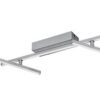 Rabalux 71019 Negan LED Moderní stropní svítidlo | Přírodní bílá | 24W | Bílá | Kov | Stříbrná