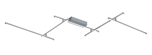 Rabalux 71020 Negan LED Moderní stropní svítidlo | Přírodní bílá | 40W | Bílá | Kov | Stříbrná