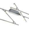 Rabalux 71020 Negan LED Moderní stropní svítidlo | Přírodní bílá | 40W | Bílá | Kov | Stříbrná