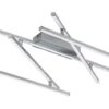 Rabalux 71020 Negan LED Moderní stropní svítidlo | Přírodní bílá | 40W | Bílá | Kov | Stříbrná
