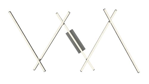 Rabalux 71020 Negan LED Moderní stropní svítidlo | Přírodní bílá | 40W | Bílá | Kov | Stříbrná
