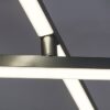 Rabalux 71020 Negan LED Moderní stropní svítidlo | Přírodní bílá | 40W | Bílá | Kov | Stříbrná