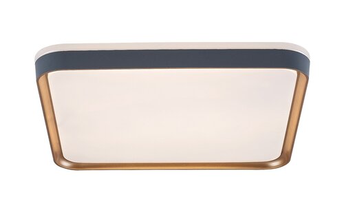 Rabalux 71029 Liatris LED Moderní stropní svítidlo | Teplá bílá | 26W | Bílá | Šedá