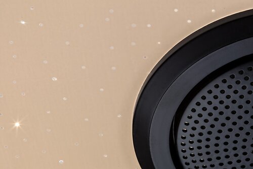 Rabalux 71030 Nikolaus LED Stropní svítidlo s ovladačem | RGB | Variabilní | Stmívatelné | 24W | Bílá | Černá