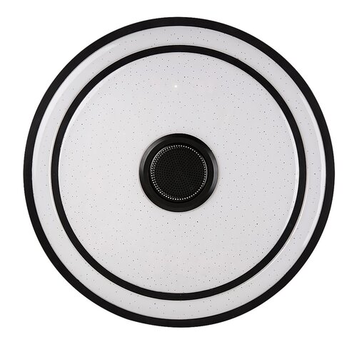 Rabalux 71030 Nikolaus LED Stropní svítidlo s ovladačem | RGB | Variabilní | Stmívatelné | 24W | Bílá | Černá