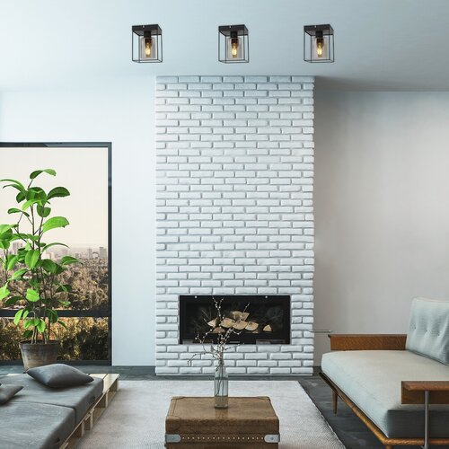 Rabalux 71031 Chadwick Moderní stropní svítidlo | E27 | Černá