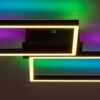 Rabalux 71032 Ludano LED Moderní stropní svítidlo | RGB | Variabilní | Stmívatelné | 40W | Bílá | Černá | 13
