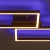 Rabalux 71032 Ludano LED Moderní stropní svítidlo | RGB | Variabilní | Stmívatelné | 40W | Bílá | Černá | 14