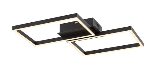 Rabalux 71032 Ludano LED Moderní stropní svítidlo | RGB | Variabilní | Stmívatelné | 40W | Bílá | Černá