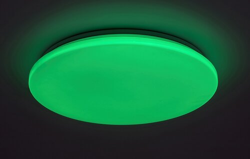 Rabalux 71035 Cerrigen LED Moderní stropní svítidlo | RGB | Variabilní | Stmívatelné | 24W | Bílá