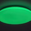 Rabalux 71036 Cerrigen LED Moderní stropní svítidlo | RGB | Variabilní | Stmívatelné | 48W | Bílá