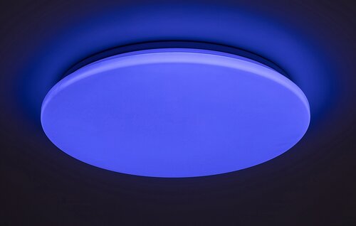 Rabalux 71036 Cerrigen LED Moderní stropní svítidlo | RGB | Variabilní | Stmívatelné | 48W | Bílá