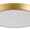 Rabalux 71037 Tesia LED Moderní stropní svítidlo | Teplá bílá | 36W | Barevný kov | Bílá | Zlatá
