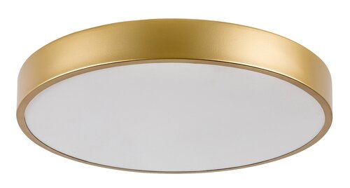 Rabalux 71037 Tesia LED Moderní stropní svítidlo | Teplá bílá | 36W | Barevný kov | Bílá | Zlatá