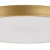 Rabalux 71038 Tesia LED Stropní svítidlo s ovladačem | Variabilní | Stmívatelné | 60W | Barevný kov | Bílá | Zlatá